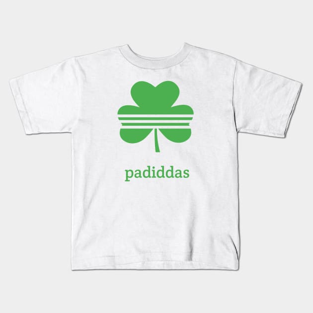 Green padiddas Kids T-Shirt by JustForKaya97